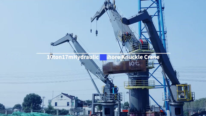 Hydraulic Offshore Knuckle Crane Testing